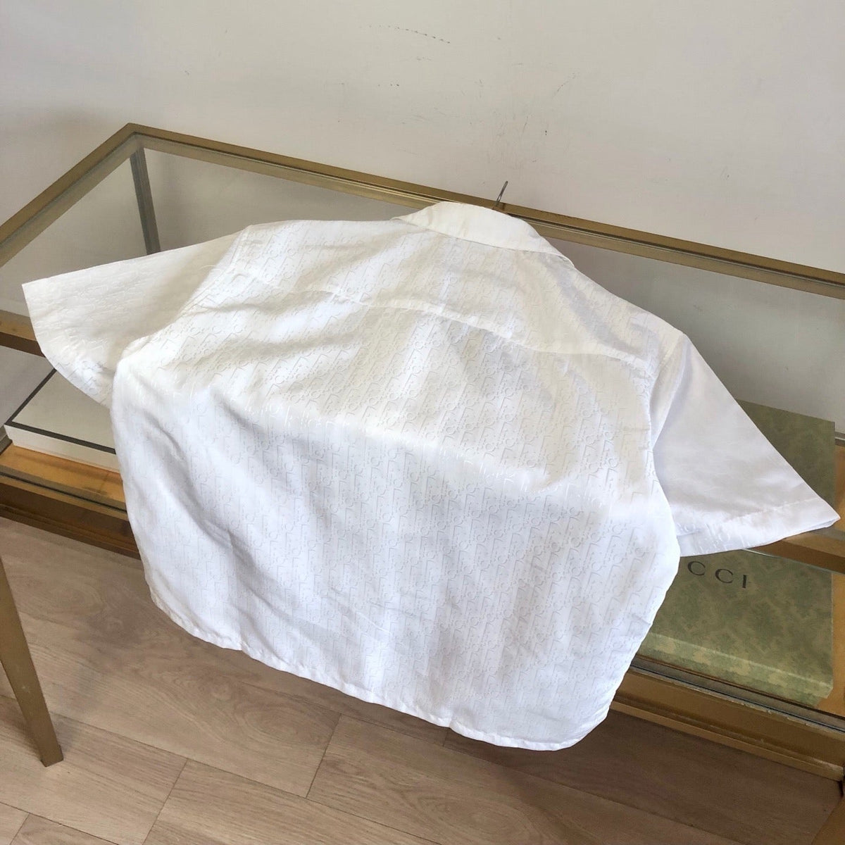 White Linen Plain Short-Sleeve - Men's