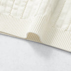 Black Knit Gold Buttons Short-Sleeve - Men's