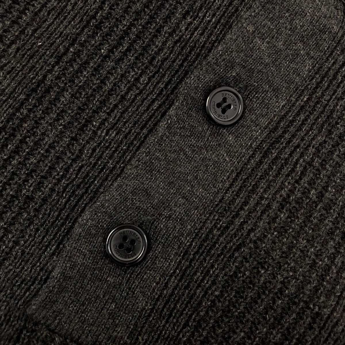 Navy Knit Contrast Collar Short-Sleeve - Men's