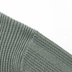 Navy Knit Contrast Collar Short-Sleeve - Men's