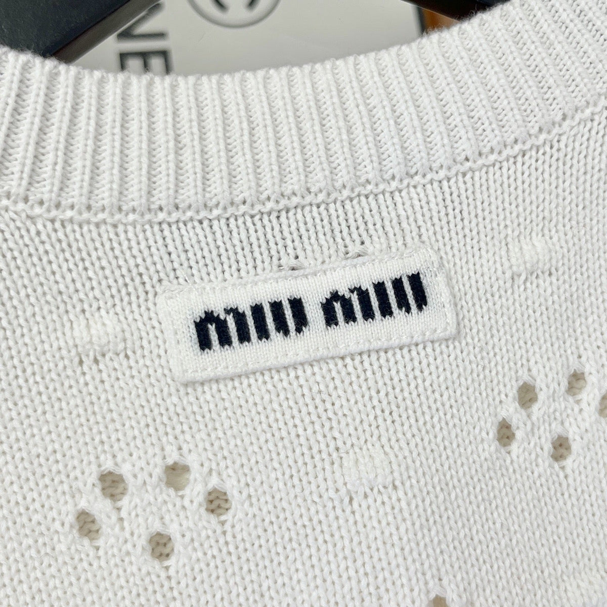 Miu White Sweater - Women's