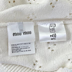 Miu White Sweater - Women's