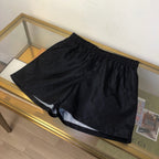 Black Nylon Side Stripe Athletic - Men's