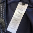Navy Corduroy Plain Short-Sleeve - Men's