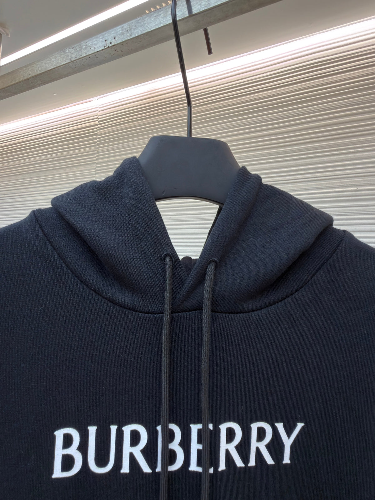 Logo Text Hoodie - Men's