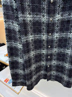 Grey Flannel Check Overshirt - Men's
