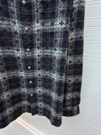 Grey Flannel Check Overshirt - Men's