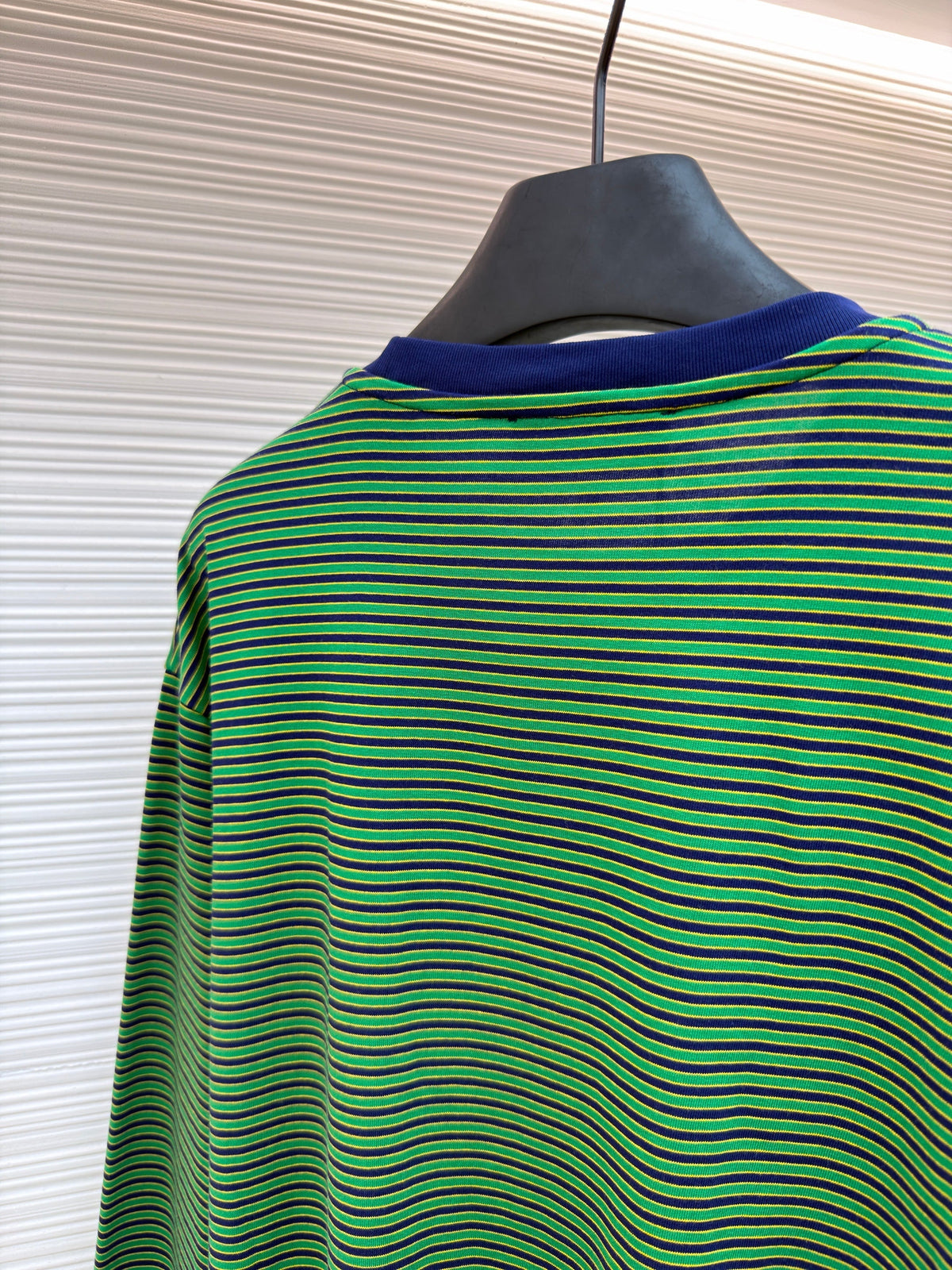 Green Wool Pocket Crewneck - Men's