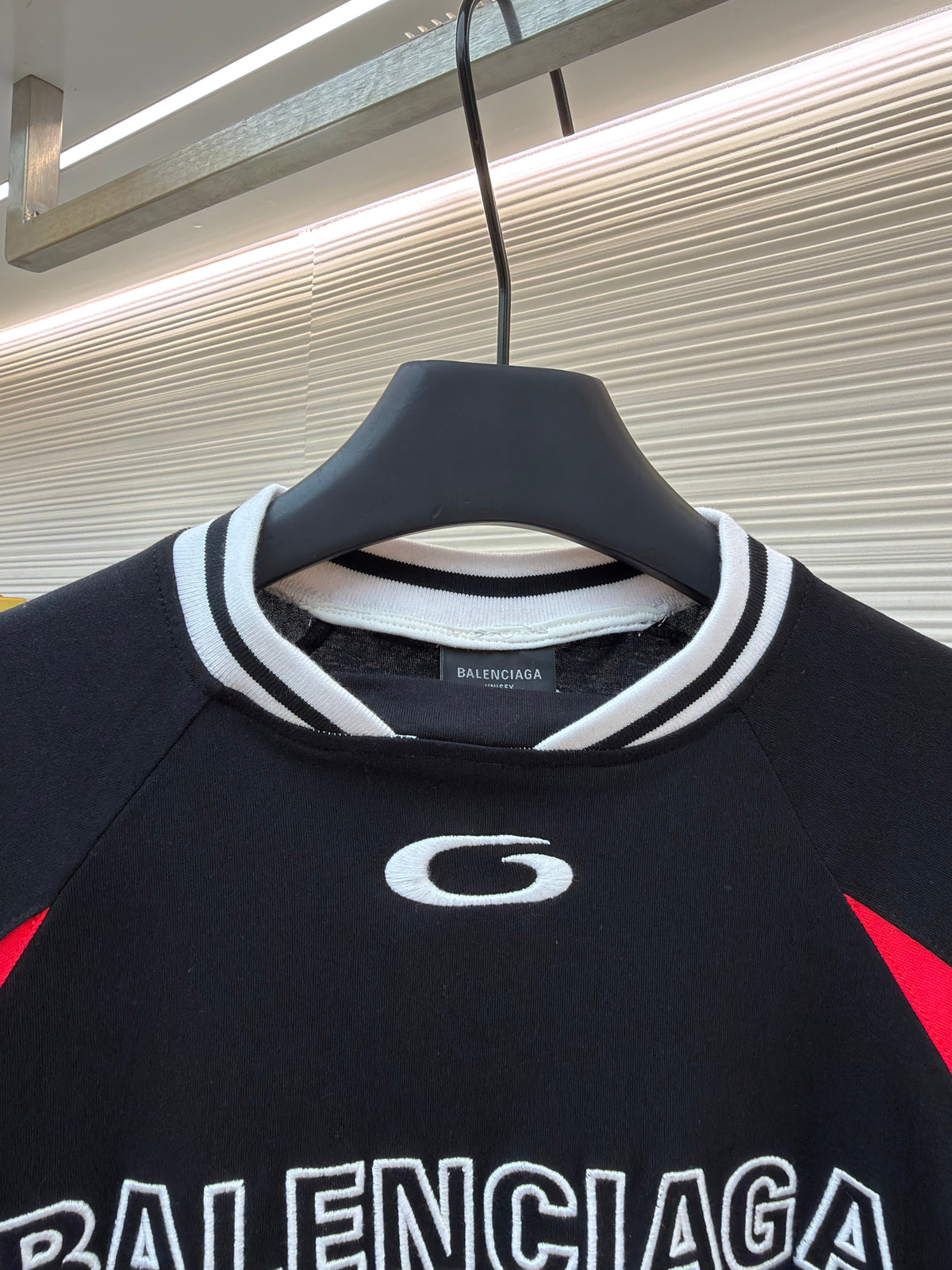 Navy Jersey Numeral Long-Sleeve - Men's