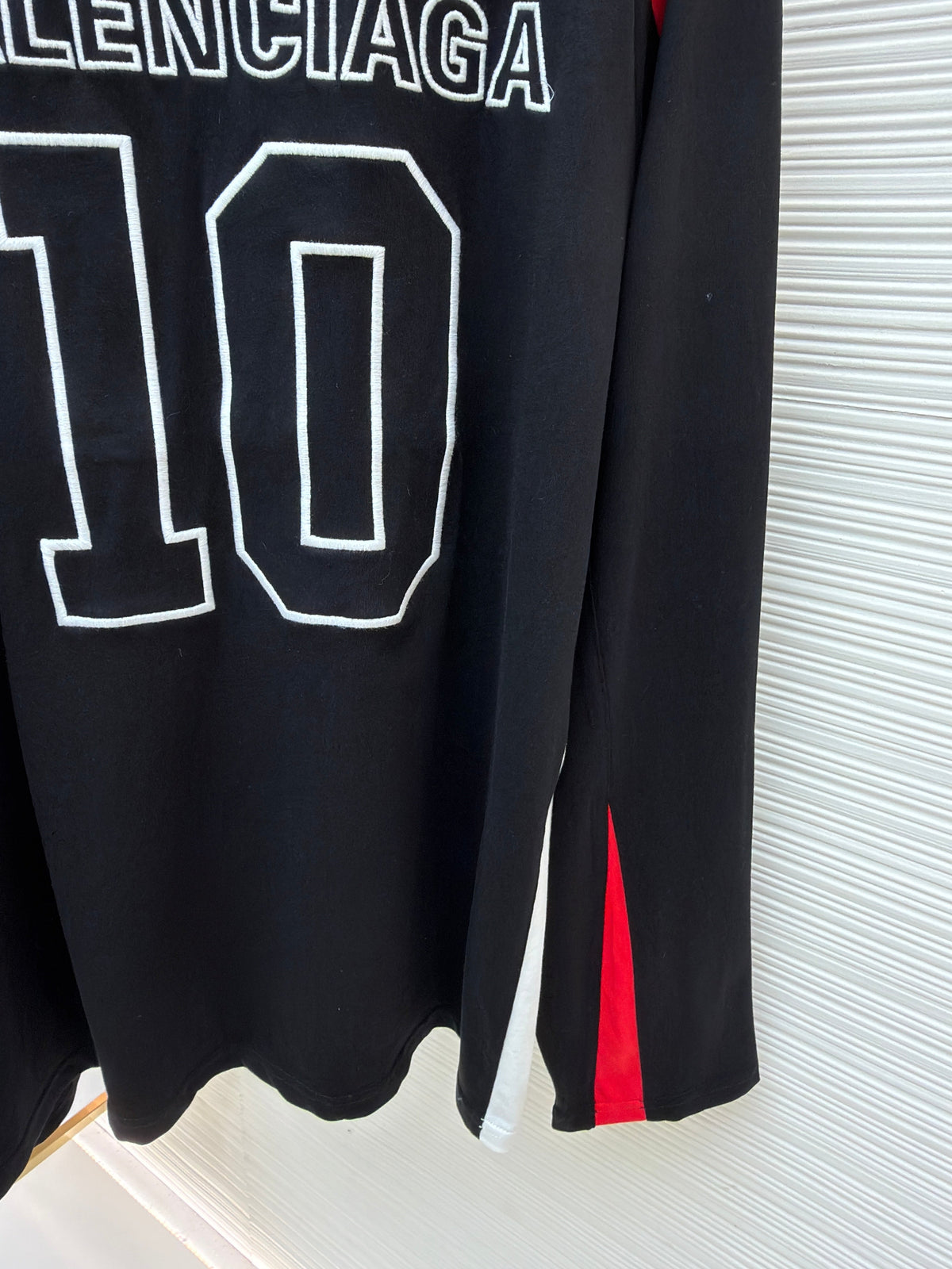Navy Jersey Numeral Long-Sleeve - Men's