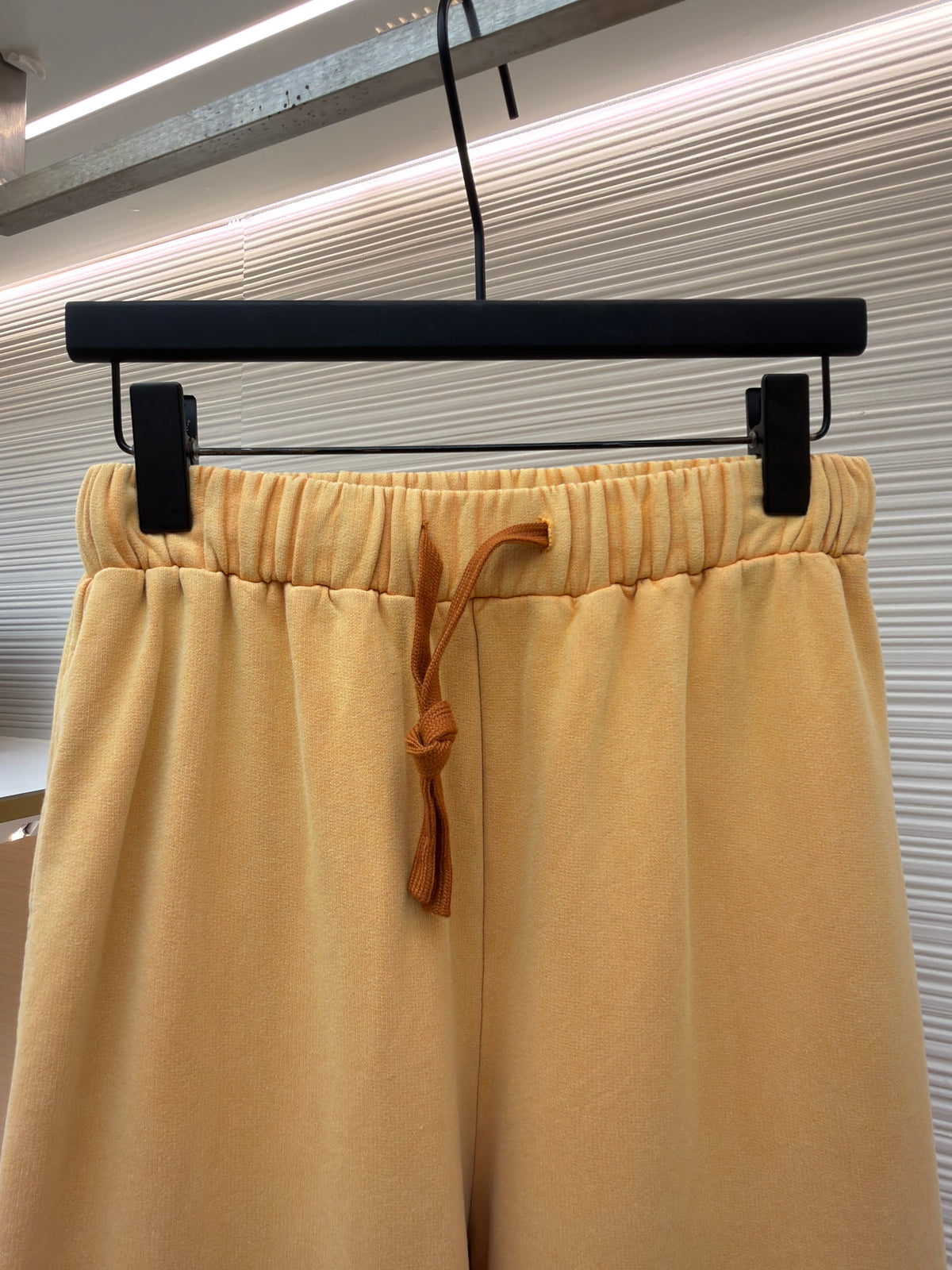Blue Cotton Drawstring Wide-Leg - Men's