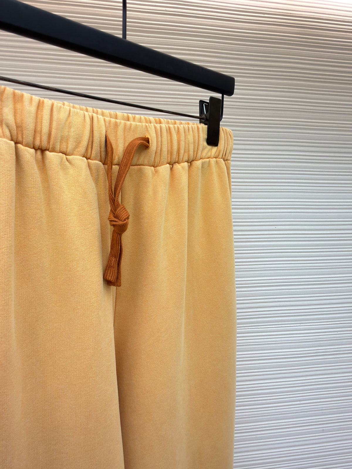 Blue Cotton Drawstring Wide-Leg - Men's