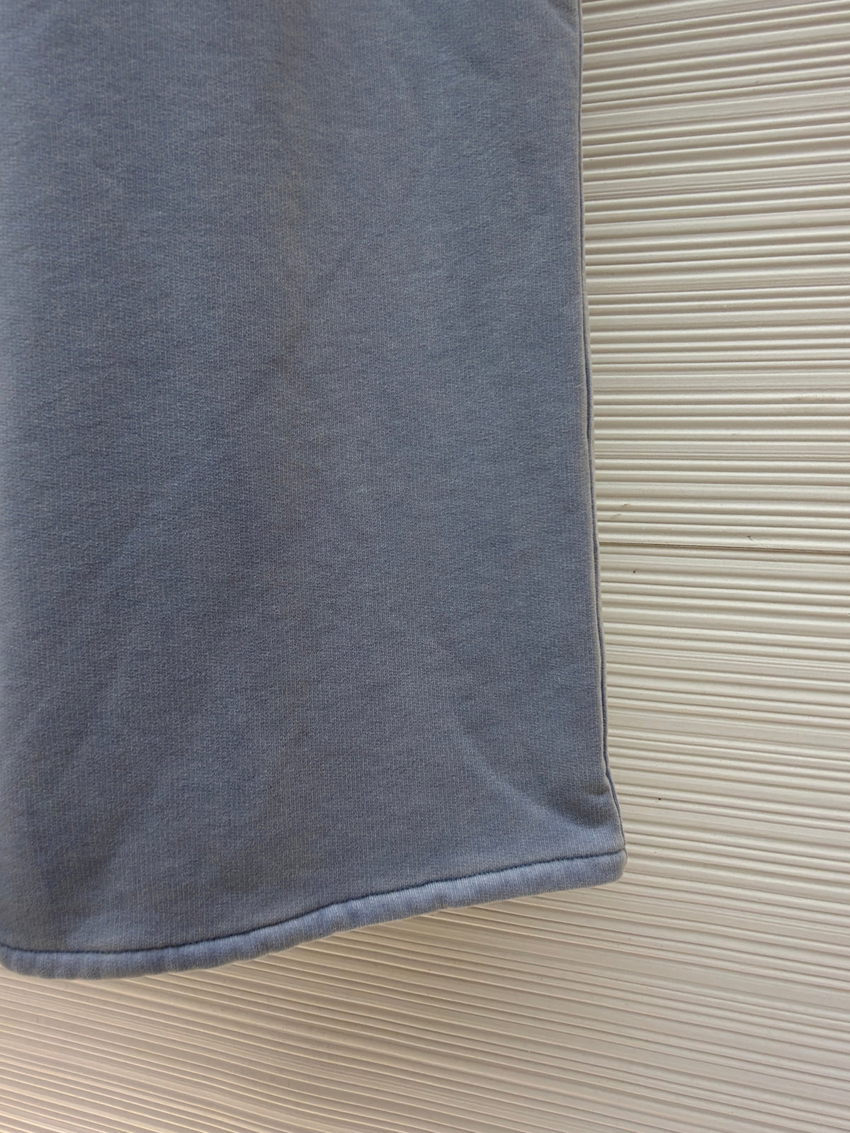 Blue Cotton Drawstring Wide-Leg - Men's