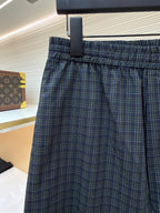 Pinstripe Wide-Leg Trousers - Men's