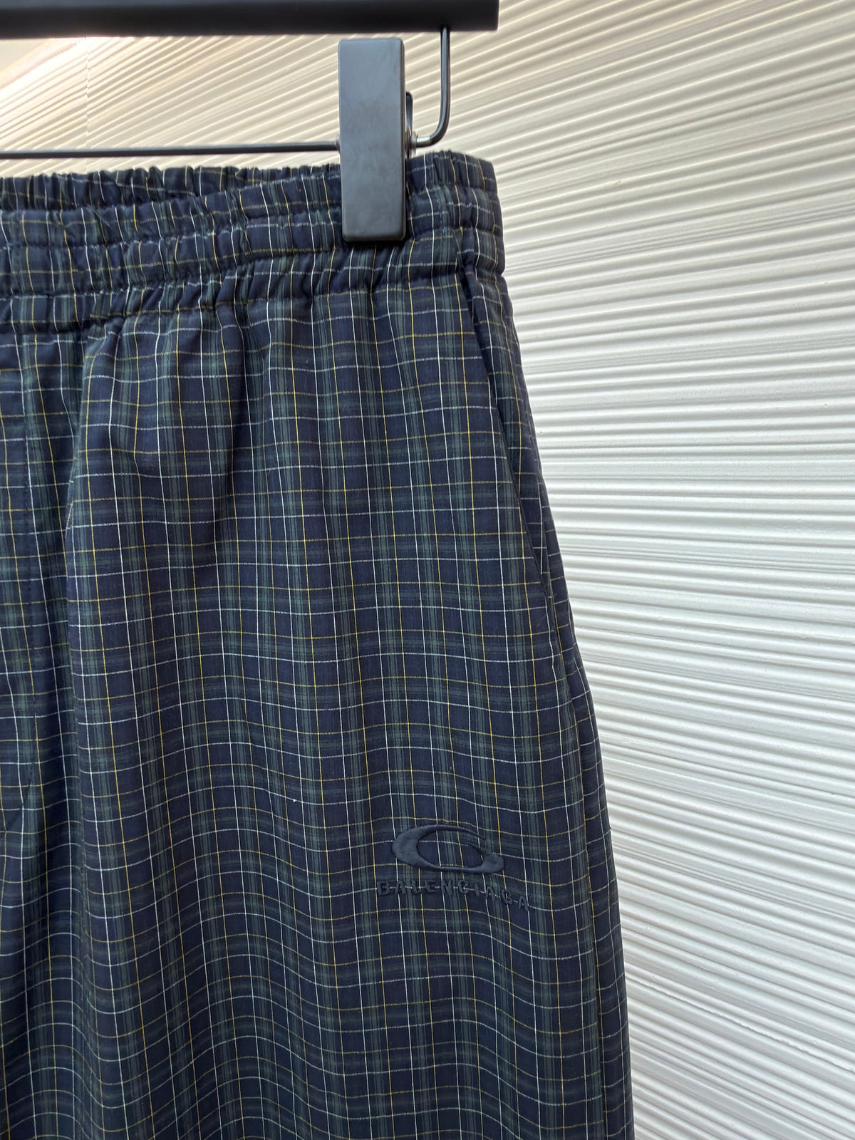 Pinstripe Wide-Leg Trousers - Men's