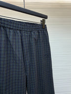 Pinstripe Wide-Leg Trousers - Men's