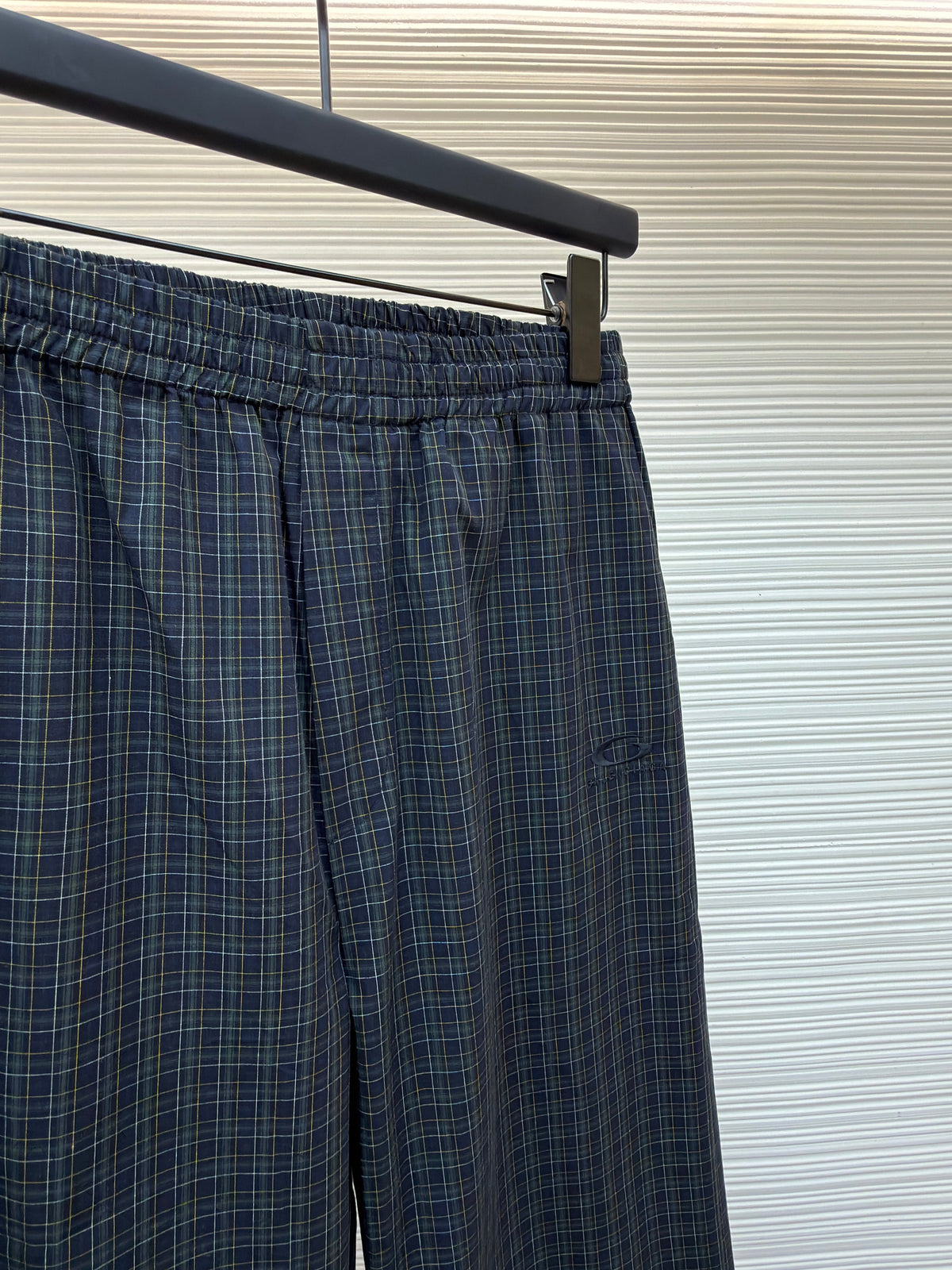 Pinstripe Wide-Leg Trousers - Men's