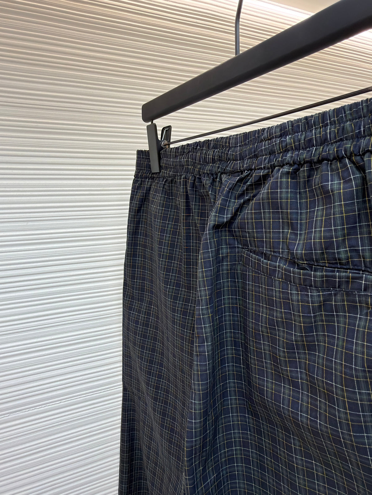 Pinstripe Wide-Leg Trousers - Men's