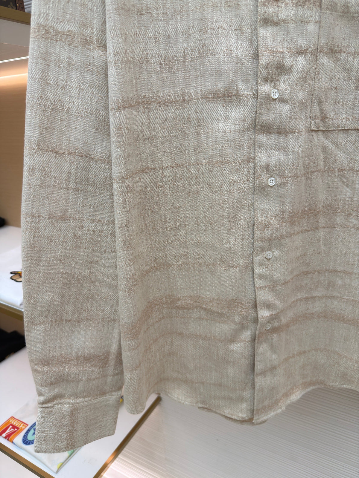 Grey Flannel Check Long-Sleeve - Men's