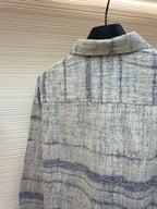 Grey Flannel Check Long-Sleeve - Men's