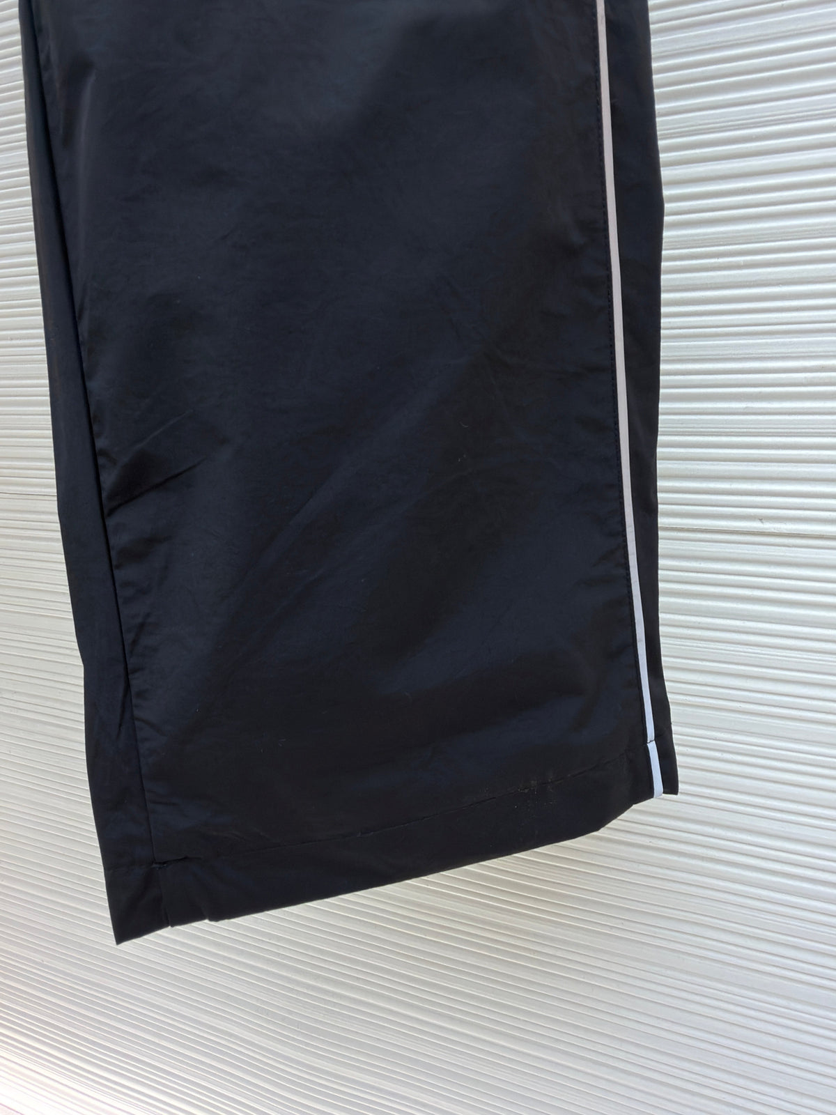 Piped Track Navy Trousers - Men's