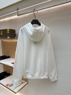 Black Cotton Plain Pullover - Men's