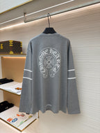 Navy Jersey Varsity Numeral Long-Sleeve - Men's