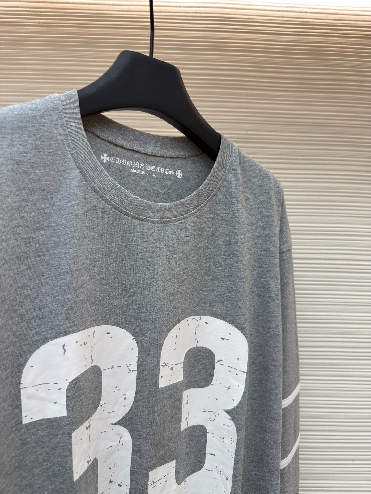 Navy Jersey Varsity Numeral Long-Sleeve - Men's