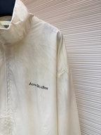 Navy Nylon Plain Blouson - Men's