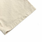 Cream Cotton Logo Short-Sleeve - Men's