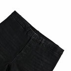 Black Denim Plain Slim - Men's