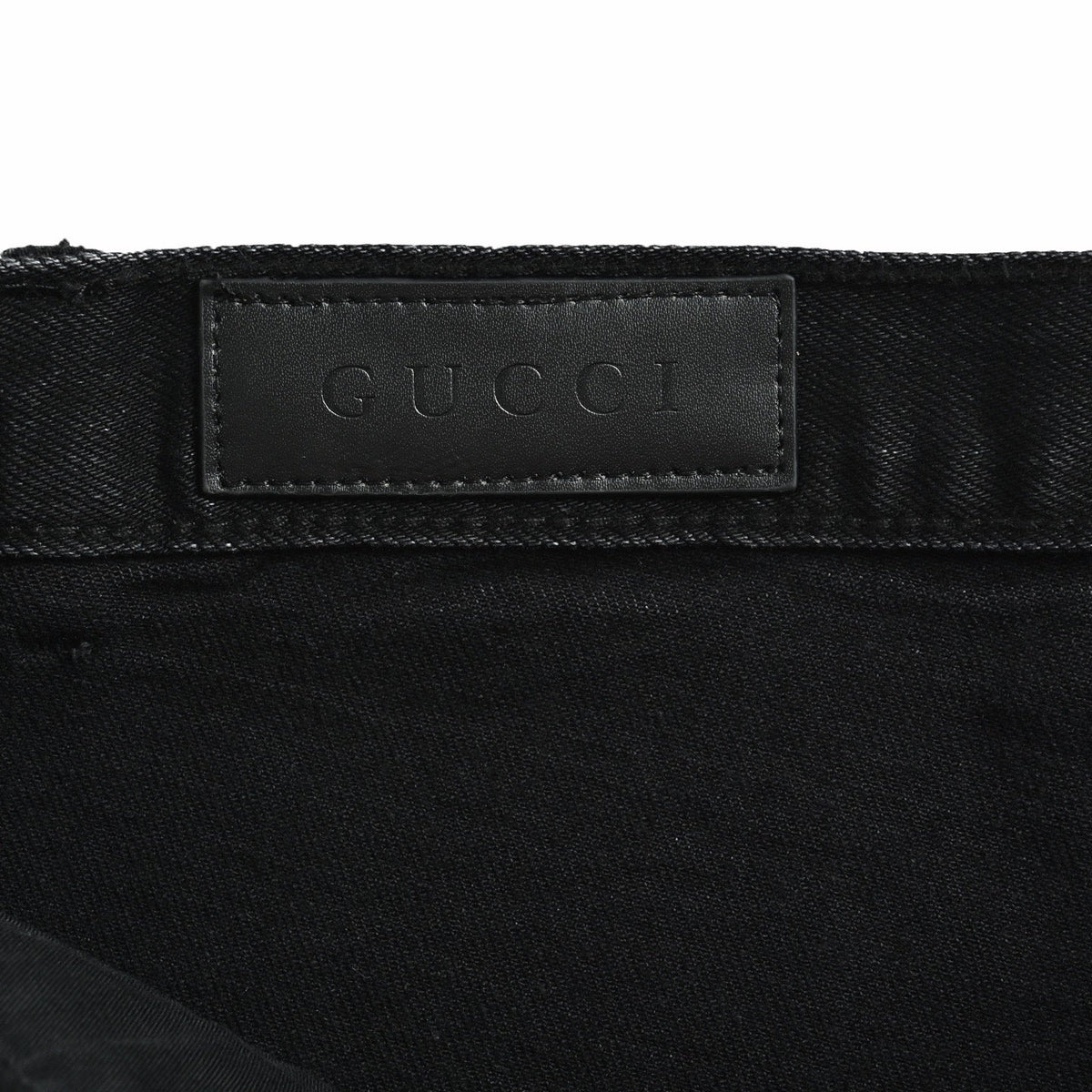 Black Denim Plain Slim - Men's