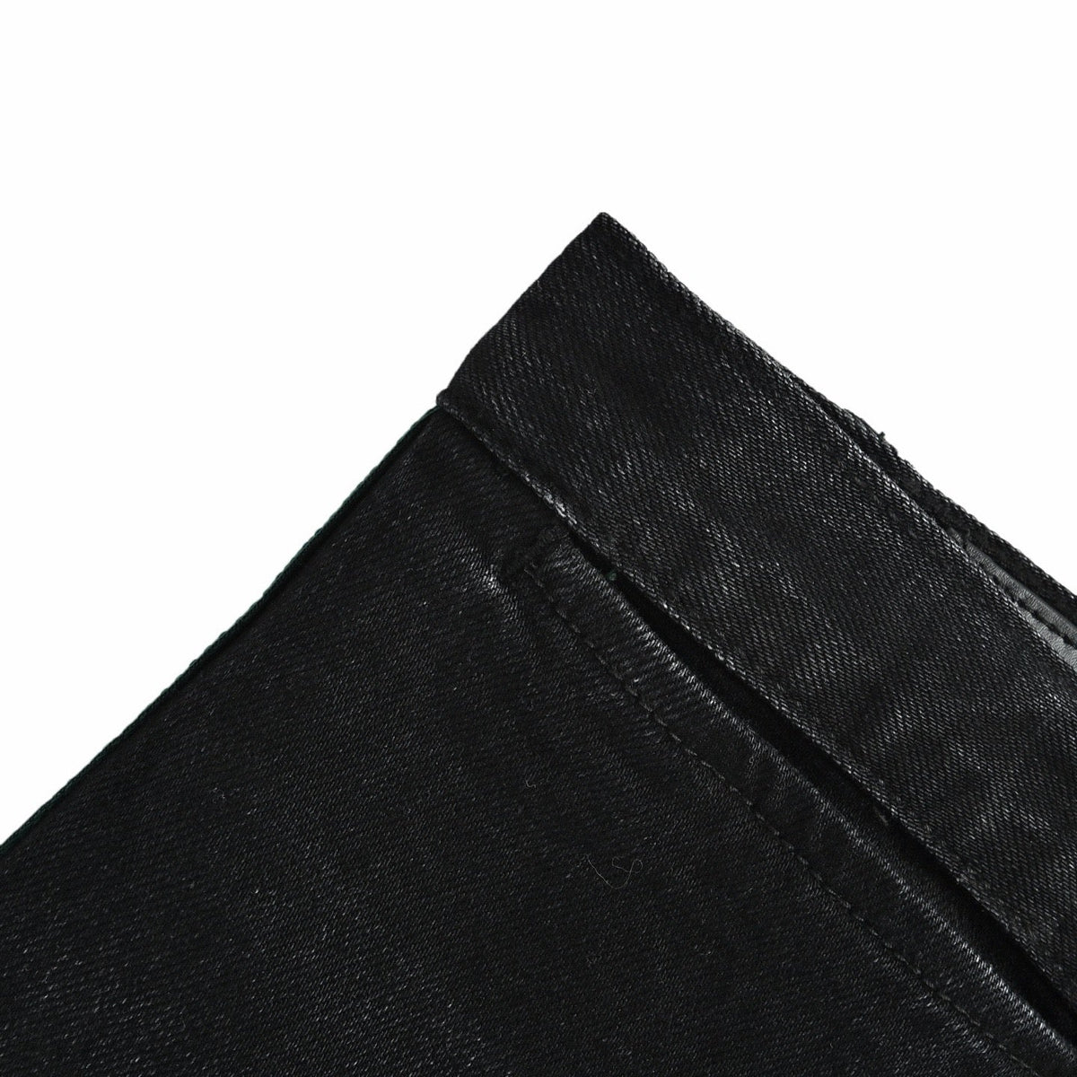 Black Denim Plain Slim - Men's