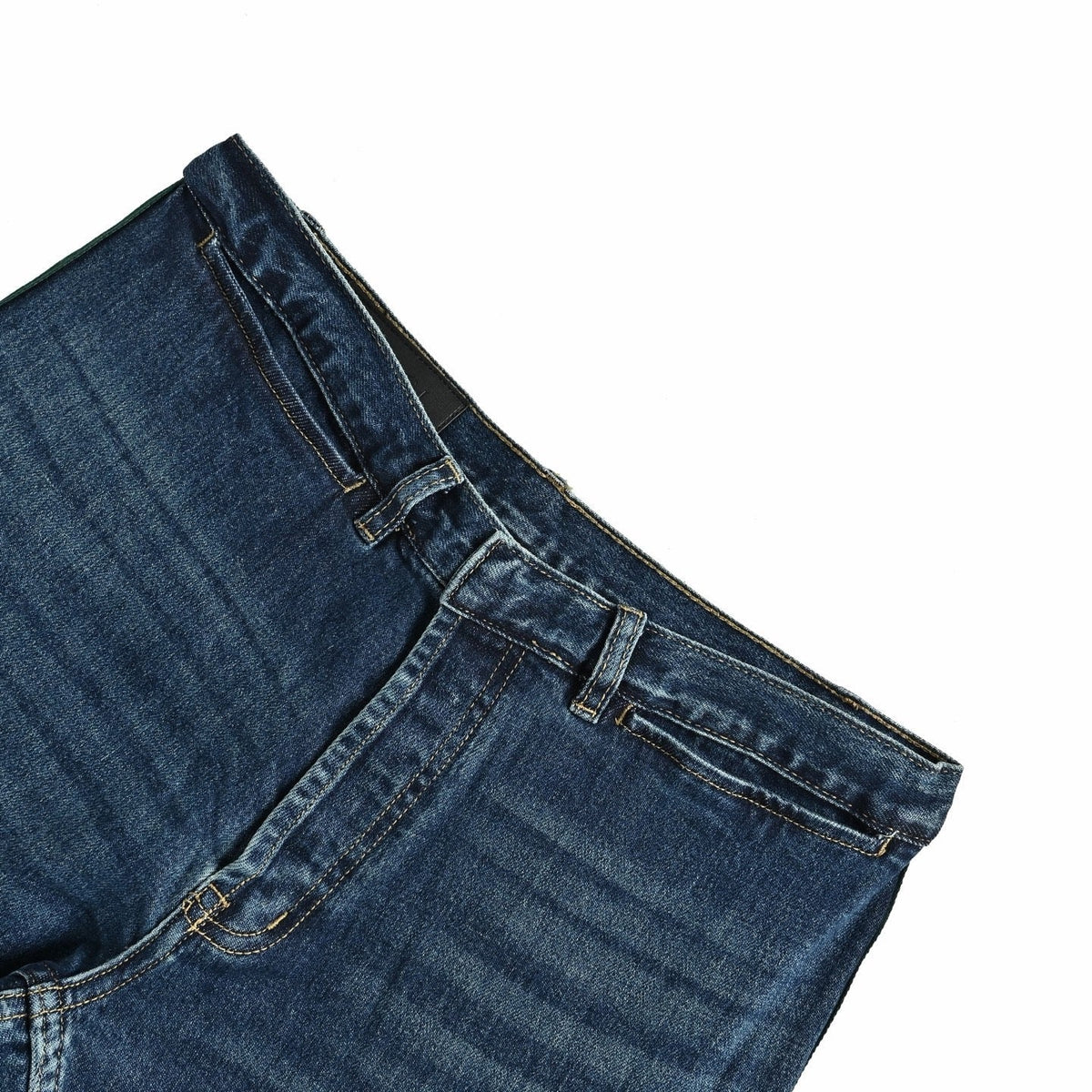 Black Denim Plain Slim - Men's