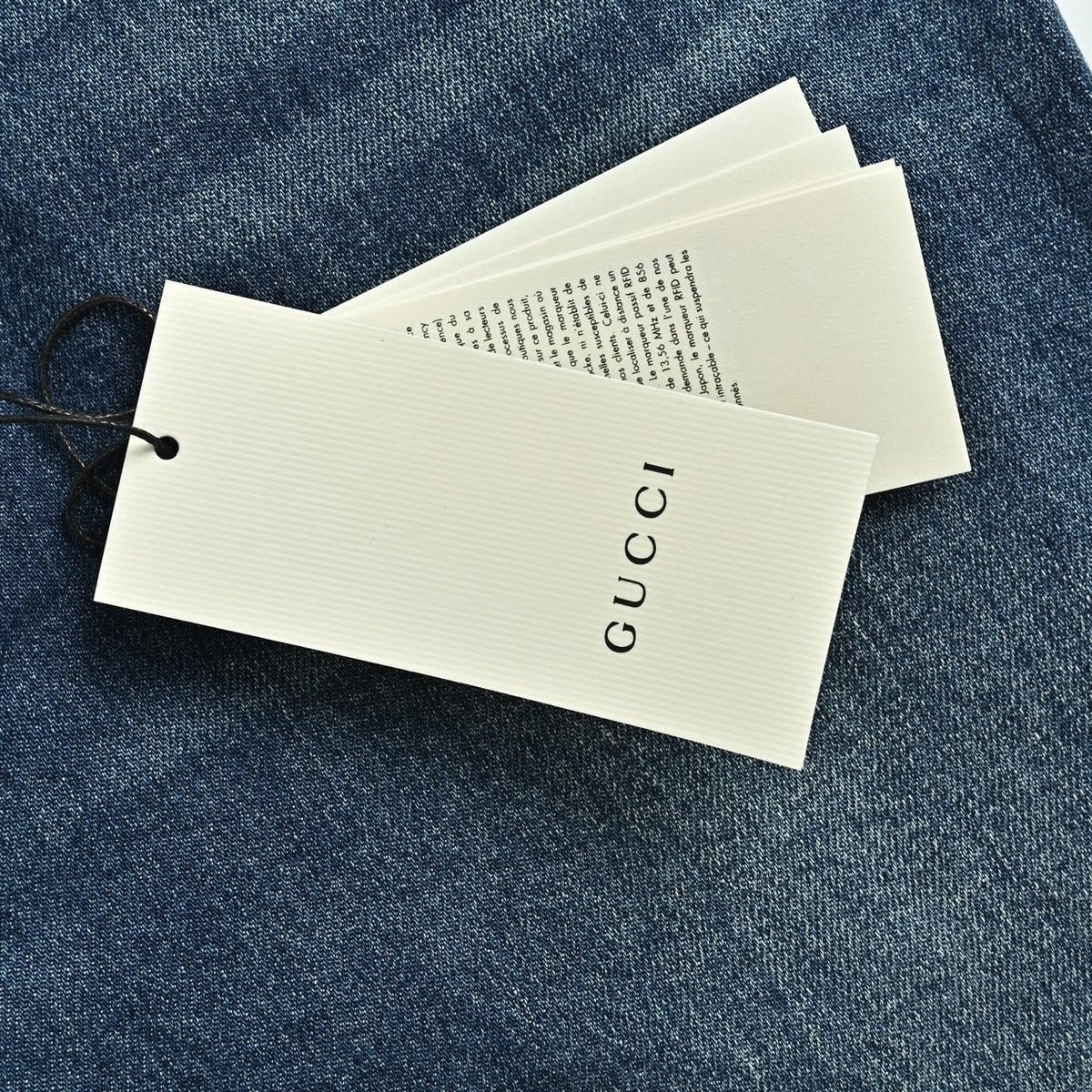 Black Denim Plain Slim - Men's