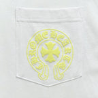 White Cotton Sleeve Print Long-Sleeve - Men's