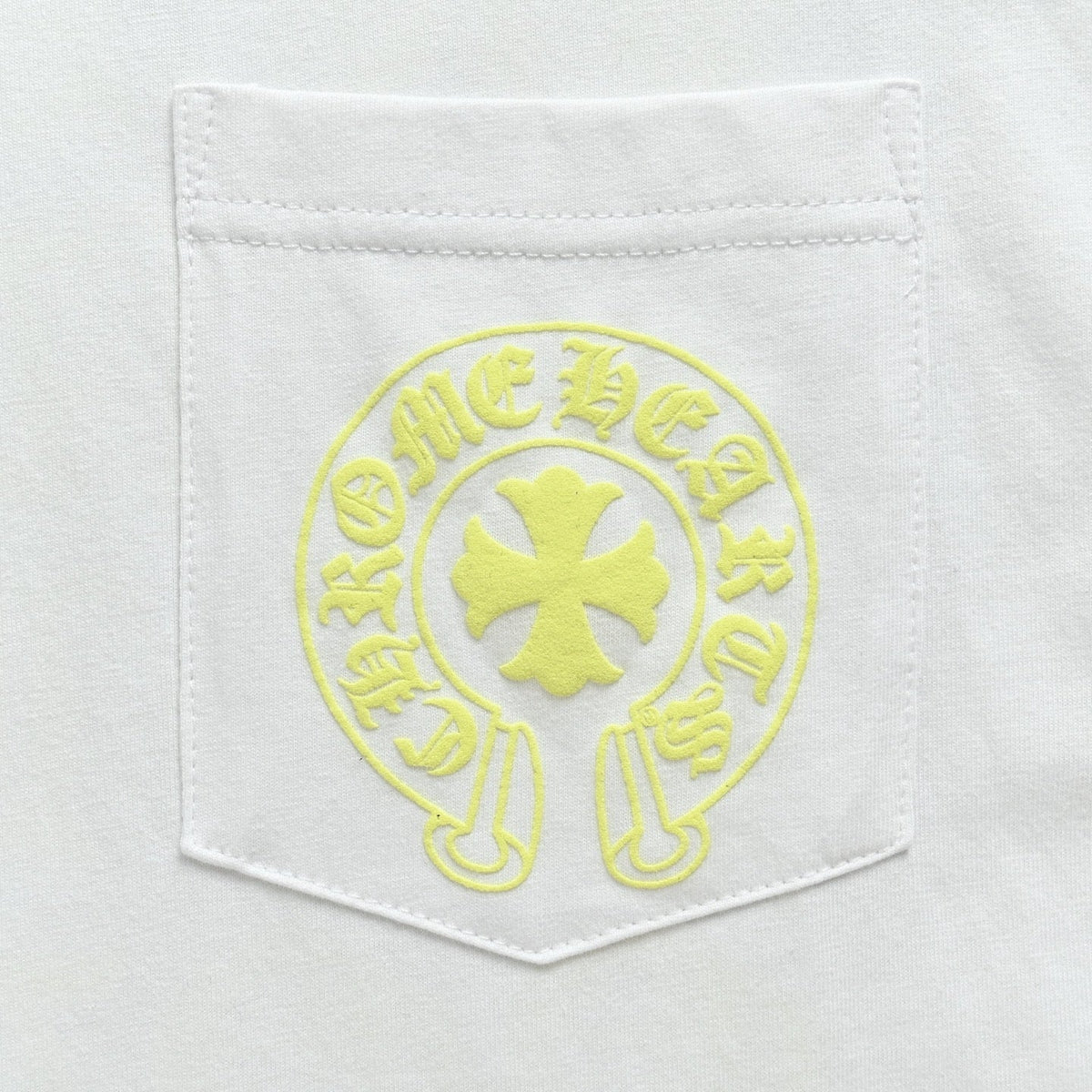 White Cotton Sleeve Print Long-Sleeve - Men's