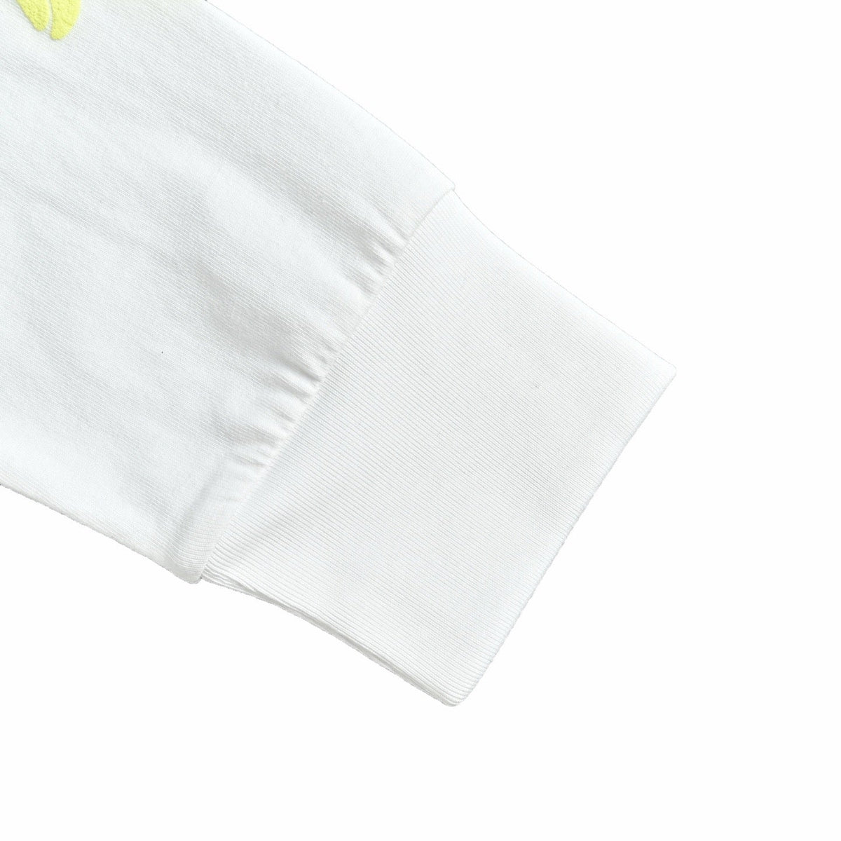 White Cotton Sleeve Print Long-Sleeve - Men's