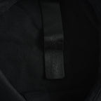 Black Cotton Plain Long-Sleeve - Men's