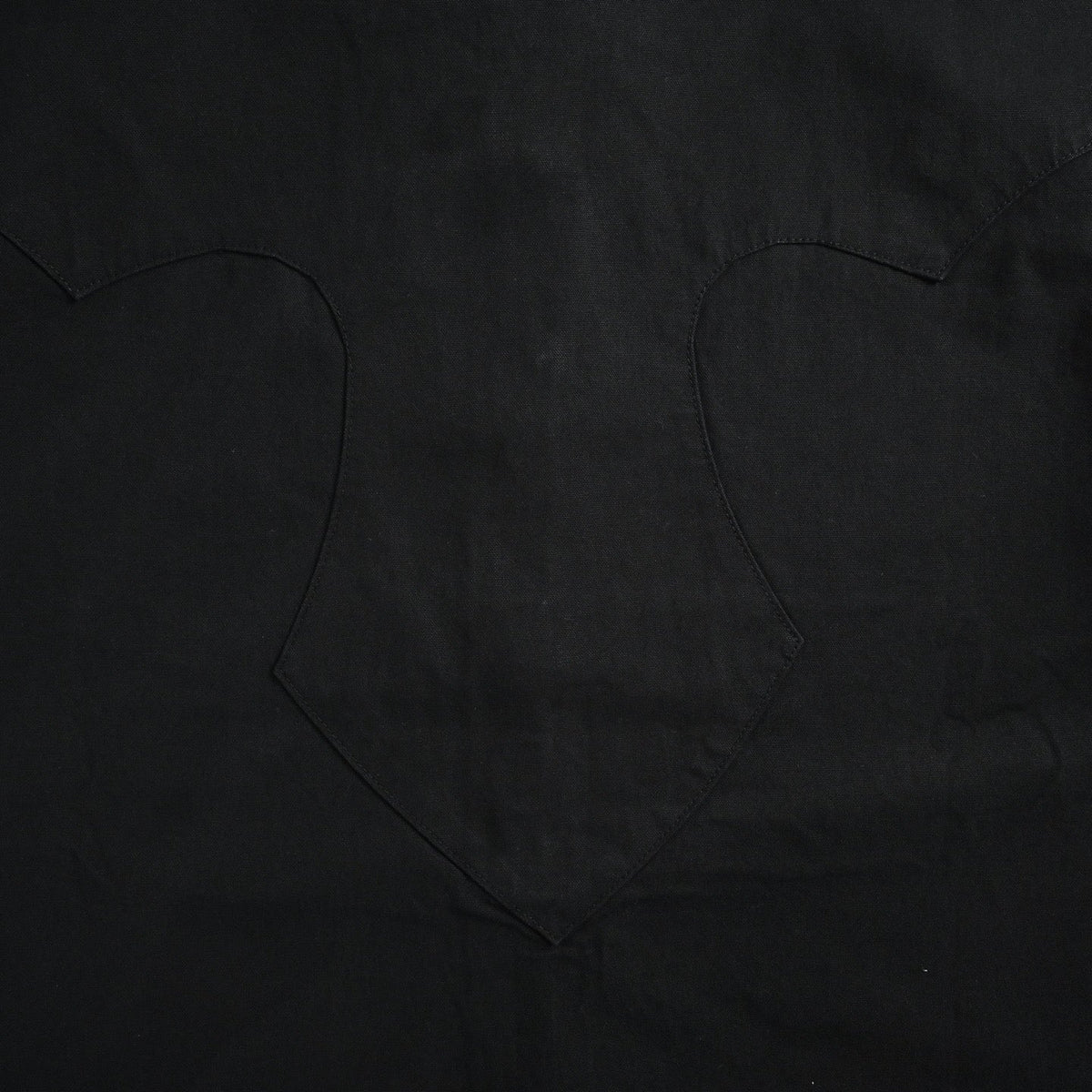 Black Cotton Plain Long-Sleeve - Men's