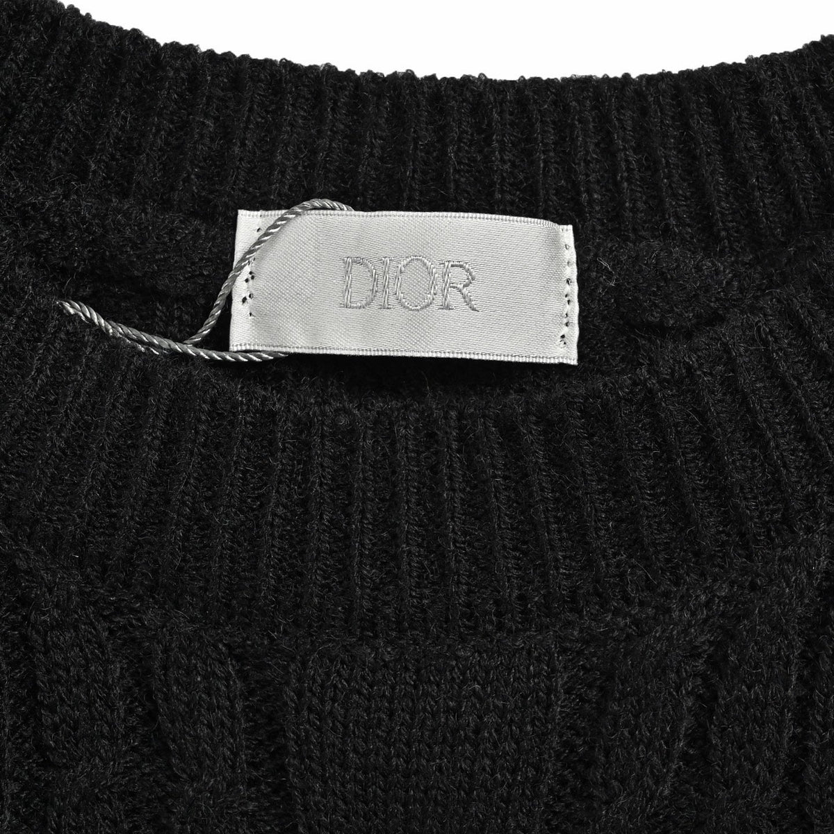 Black Knit Embroidered Short-Sleeve - Men's