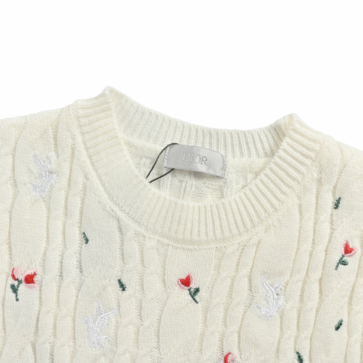 Black Knit Embroidered Short-Sleeve - Men's