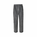 Grey Corduroy Plain Straight - Men's