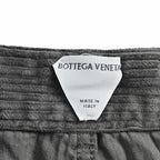 Grey Corduroy Plain Straight - Men's