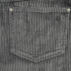 Grey Corduroy Plain Straight - Men's