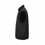 Beige Nylon Plain Gilet - Men's