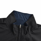 Beige Nylon Plain Gilet - Men's