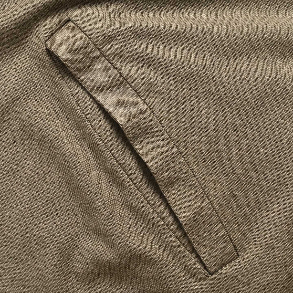Beige Nylon Plain Gilet - Men's