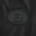 Black Nylon Contrast Cord Hooded - Men's
