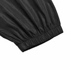 Black Nylon Contrast Cord Hooded - Men's